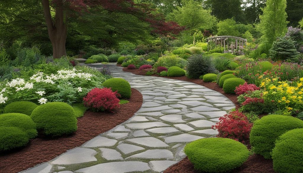 Interlocking Stones Garden Path