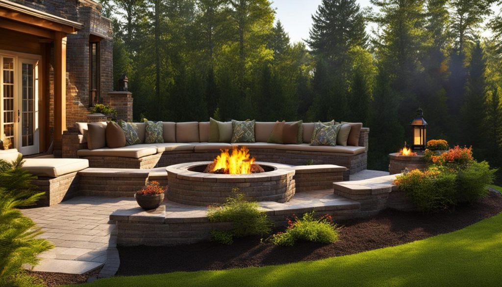 outdoor fire pit