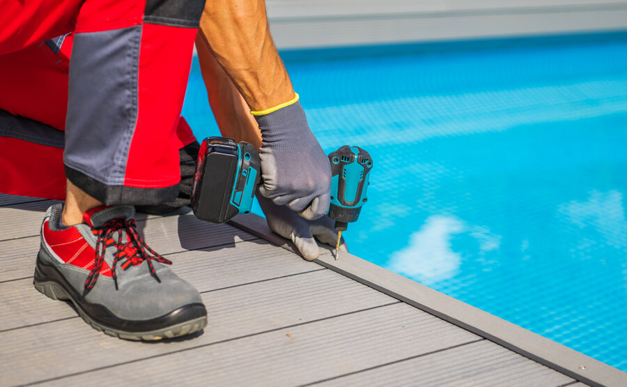 poolside deck repair